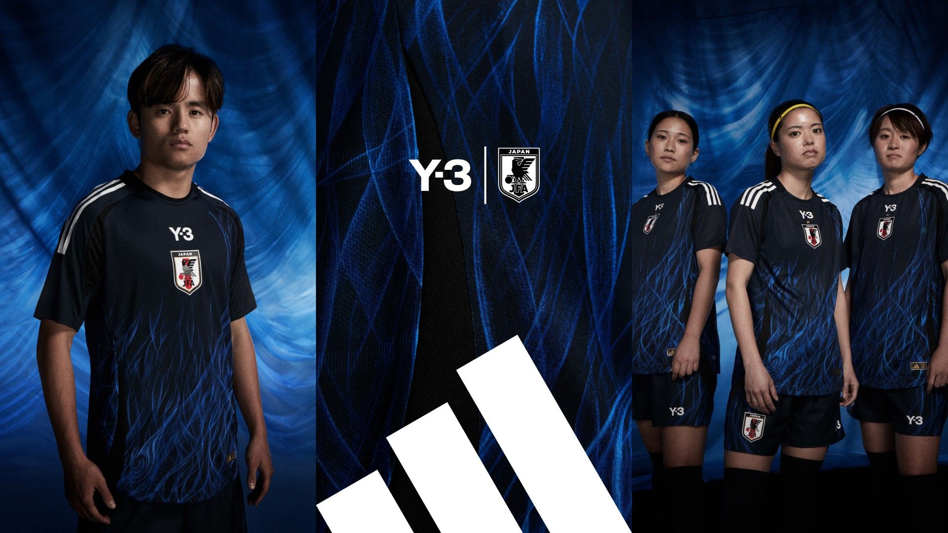 サッカー日本代表新ユニフォームが発表！ 「アディダス」と「Y-3」が史上初のコラボ！ | Goal.com 日本
